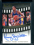 2022-23 Panini Noir Kenny "Sky" Walker Freeze Frame Signatures /25 Knicks