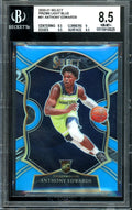 2020-21 Panini Select Anthony Edwards Rookie Light Blue /299 BGS 8.5 Timberwolves