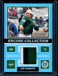 2022 Panini Encased Joe Namath Encore Collection Patch /50 Jets