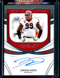 2022 Panini Immaculate Collegiate Jordan Davis Signatures Moves Auto /99 Georgia