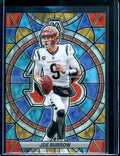 2023 Panini Mosaic Joe Burrow Stained Glass SSP Bengals
