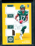 2022 Panini Encased Garrett Wilson Rookie Patch /25 Jets