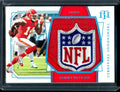 2019 Panini National Treasures Sammy Watkins Tremendous Treasures NFL Shied 1/1 Chiefs