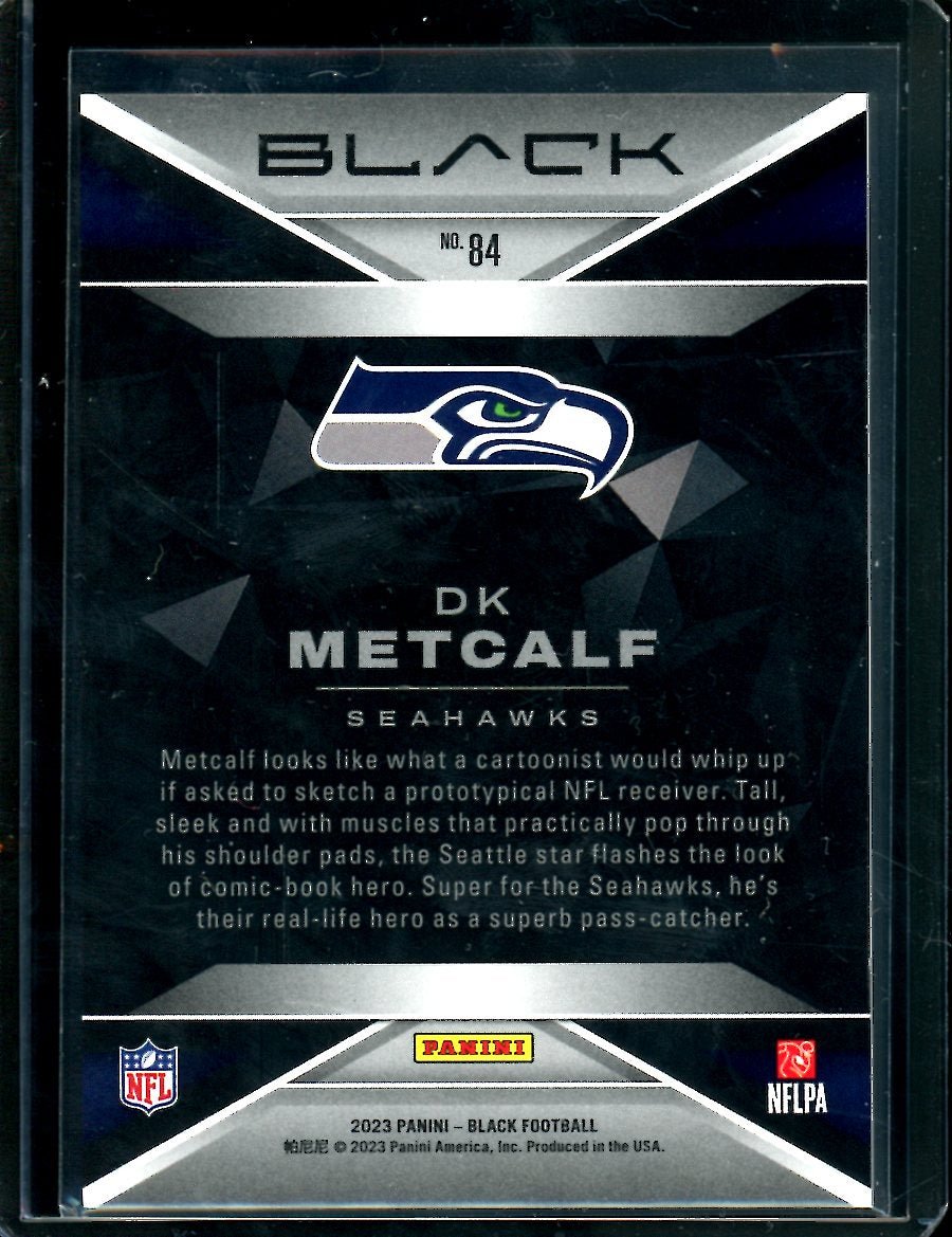 2023 Panini Black DK Metcalf /25 Seahawks