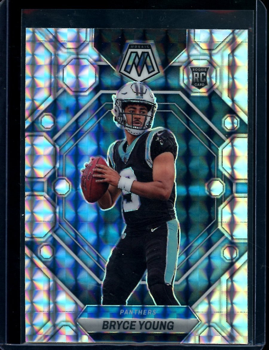 2023 Panini Mosaic Bryce Young Rookie Mosaic Panthers