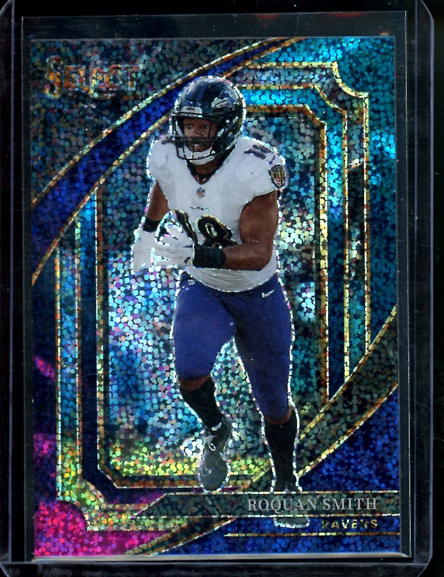 2022 Panini Select Roquan Smith Suite Level Cosmic Ravens