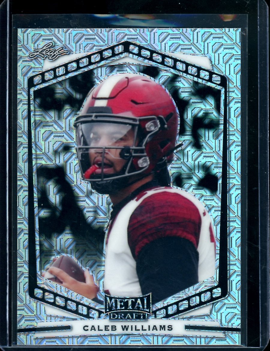 2022 Leaf Metal Draft Caleb Williams Mojo USC
