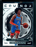 2022-23 Panini Obsidian Jalen Williams Rookie Equinox /99 Thunder