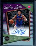 2022-23 Panini Chronicles Legacy Cade Cunningham Under the Lights Auto /49 Pistons