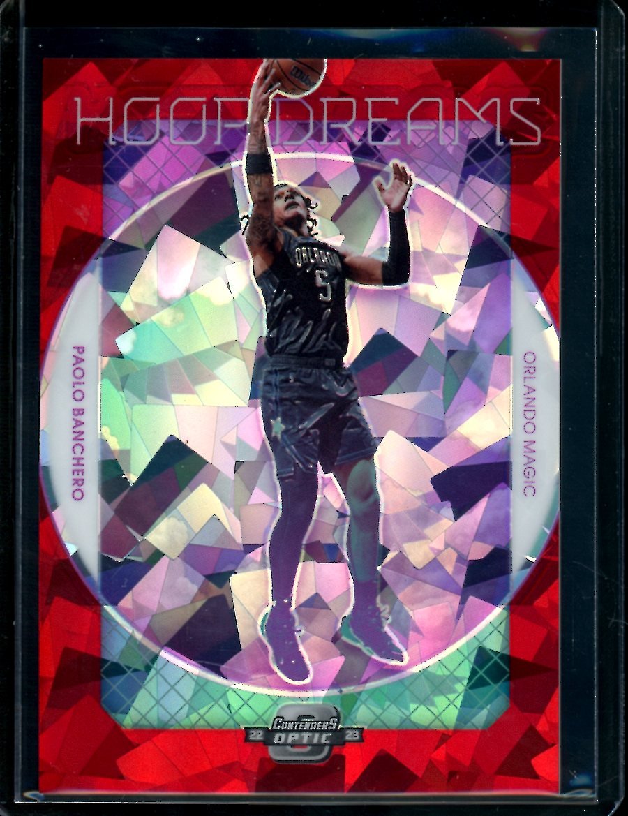 2022-23 Panini Contenders Optic Paolo Banchero Rookie Hoopsdreams Magic
