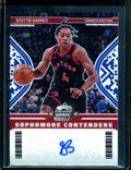2022-23 Panini Contenders Optic Scottie Barnes Sophomore Contenders Auto Blue /49 Raptors