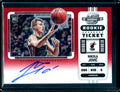 2022-23 Panini Contenders Optic Nikola Jovic Rookie Variation Ticket Auto Red /99 Heat