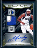 2022-23 Panini Black Jaden Hardy Rookie RPA Gold /10 Mavericks
