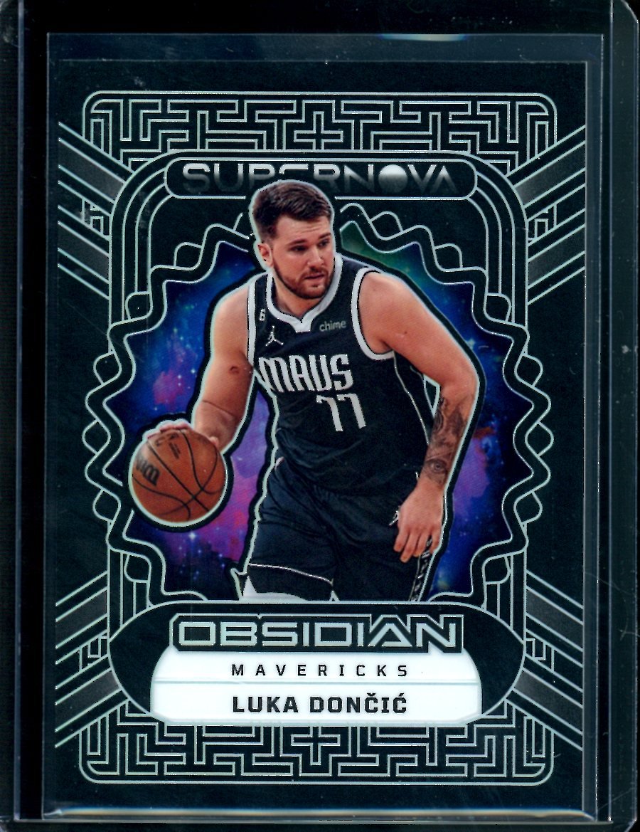 2022-23 Panini Obsidian Luka Doncic Supernova /99 Mavericks