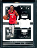 2022-23 Panini Noir TyTy Washington Rookie Elegant Decor Patch /99 Rockets