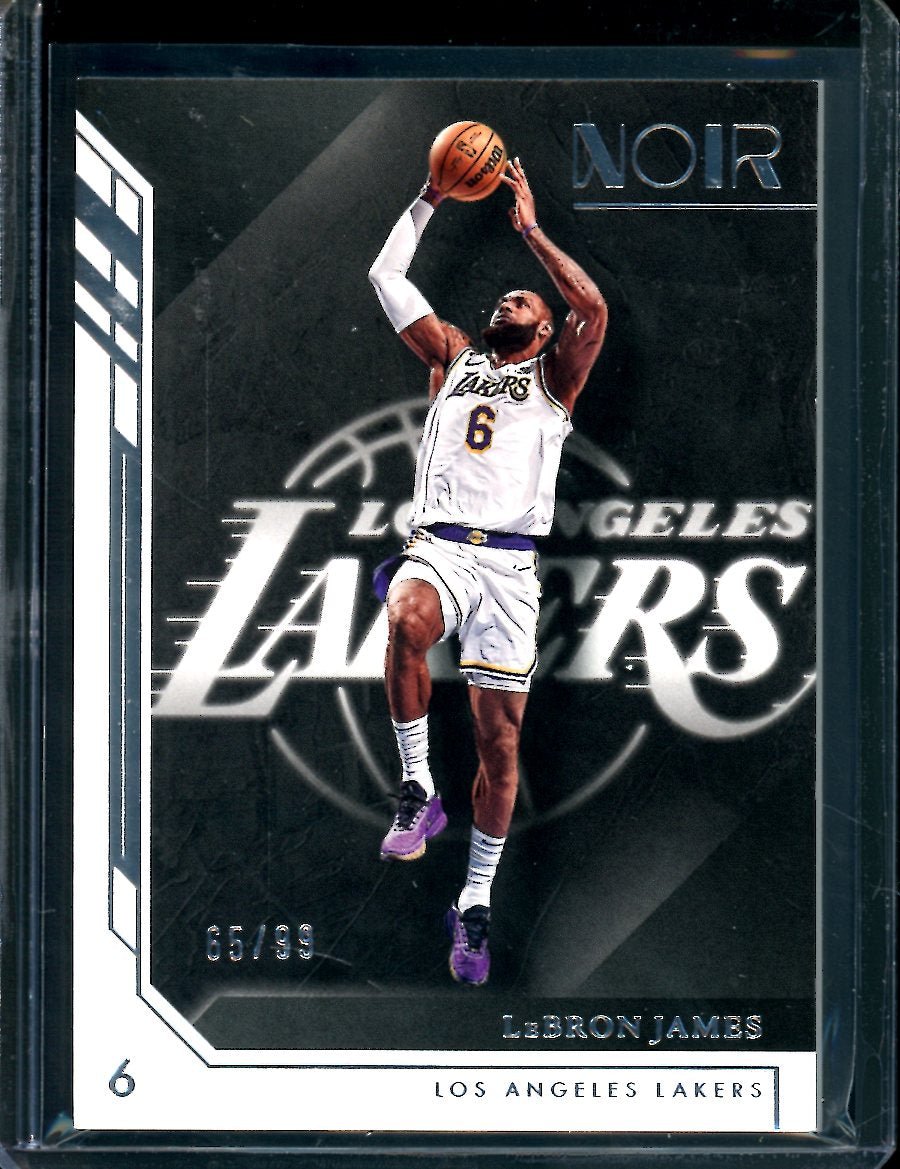 2022-23 Panini Noir LeBron James /99 Lakers