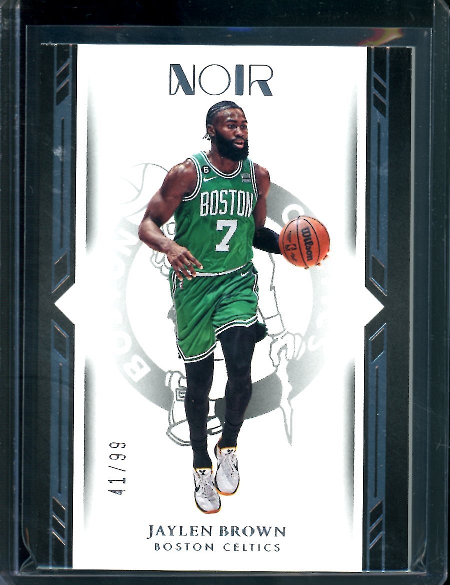 2022-23 Panini Noir Jaylen Brown /99 Celtics