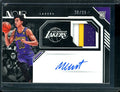 2022-23 Panini Noir Max Christie Rookie RPA /99 Lakers