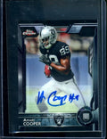 2015 Topps Chrome Amari Cooper Rookie Mini Auto /25 Raiders