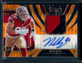 2019 Panini Select Nick Bosa Rookie RPA Orange Pulsar /23 49ers
