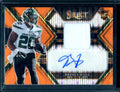 2022 Panini Select Breece Hall Rookie RPA Orange Pulsar /30 Jets