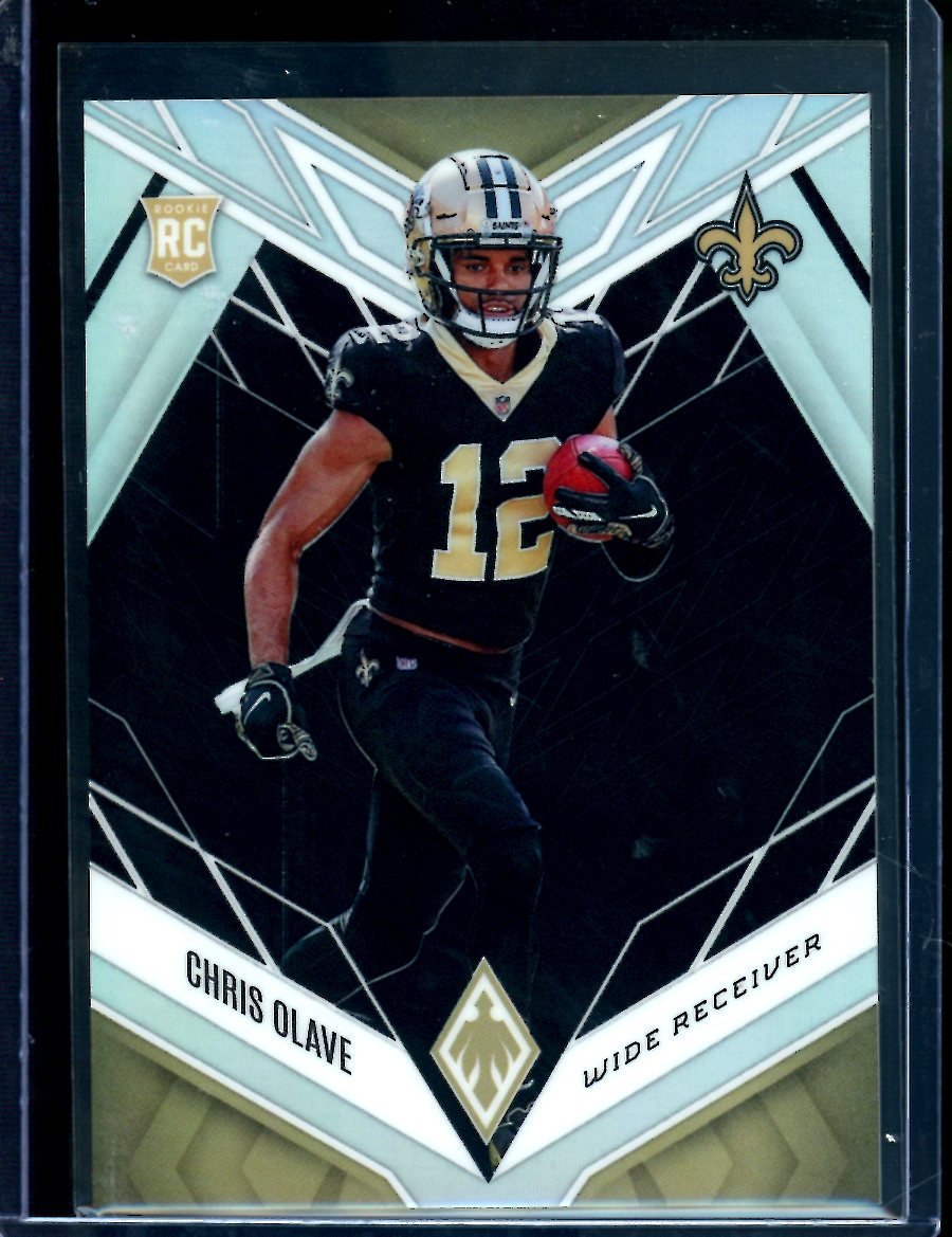 2022 Panini Phoenix Chris Olave Rookie Black /10 Saints