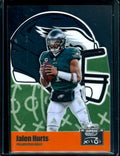 2022 Panini Contenders Optic Jalen Hurts X's & O's Orange /50 Eagles