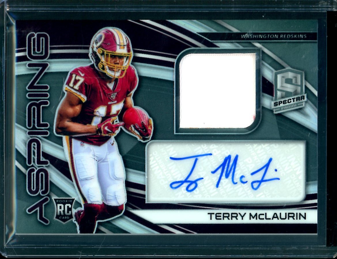 2019 Panini Spectra Terry McLaurin Rookie RPA /199 Commanders