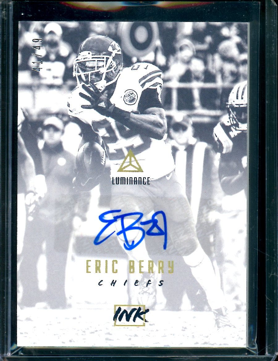 2018 Panini Luminance Eric Berry Auto /49 Chiefs