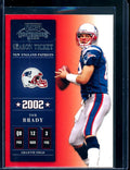 2002 Panini Contenders Tom Brady Patriots
