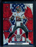 2022 Panini Mosaic Tom Brady National Pride Red Speckle Buccaneers