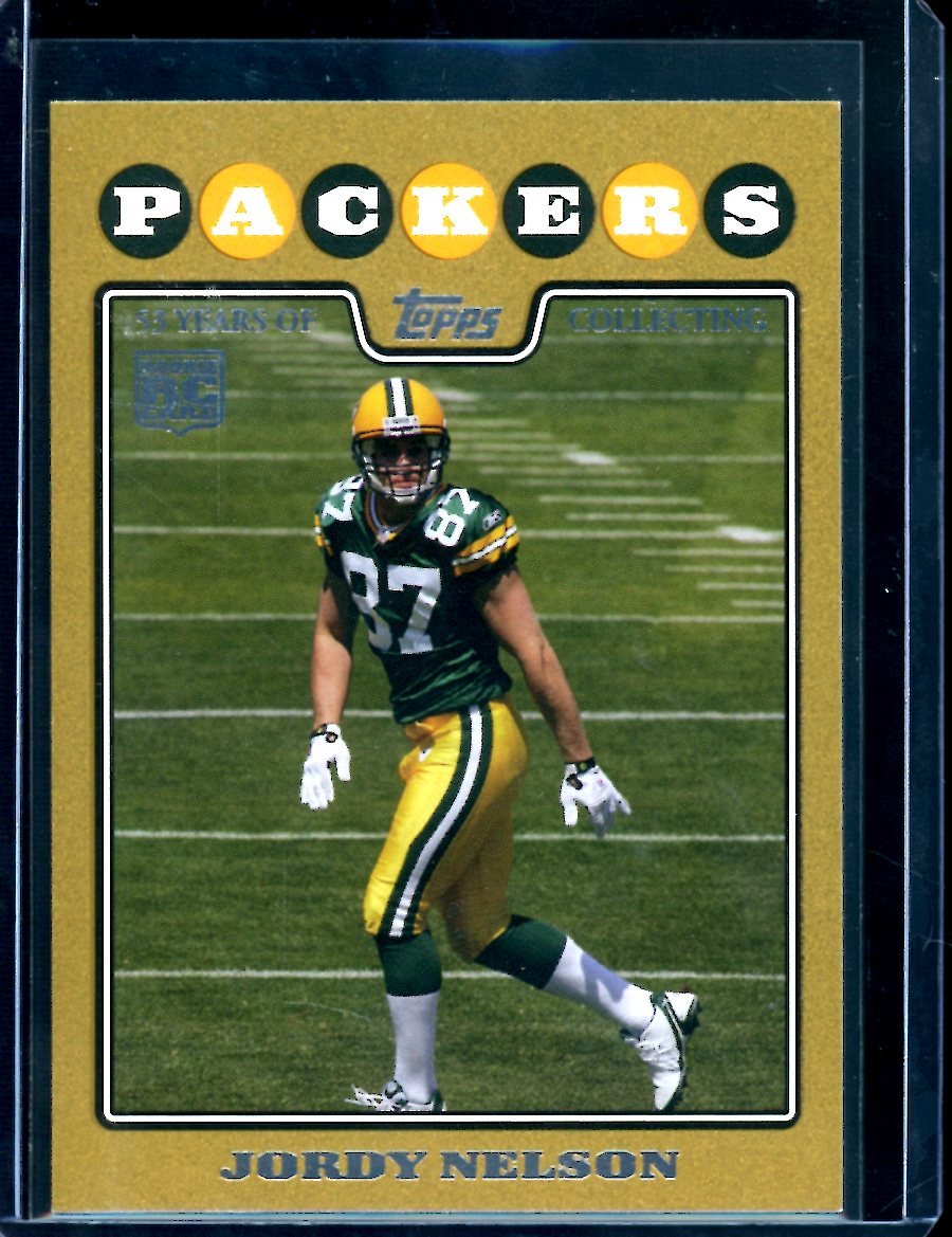 2008 Topps Jordy Nelson Rookie Gold /2008 Packers
