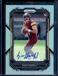 2022 Panini Prizm Sam Howell Rookie Silver Auto Commanders