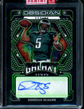 2022 Panini Obsidian Donovan McNabb Galaxy Ink Auto /50 Eagles