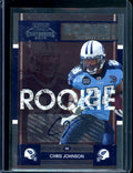 2008 Panini Contenders Chris Johnson Rookie Ticket Auto Titans