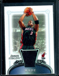2007 Bowman Sterling Dwayne Wade Relic /199 Heat