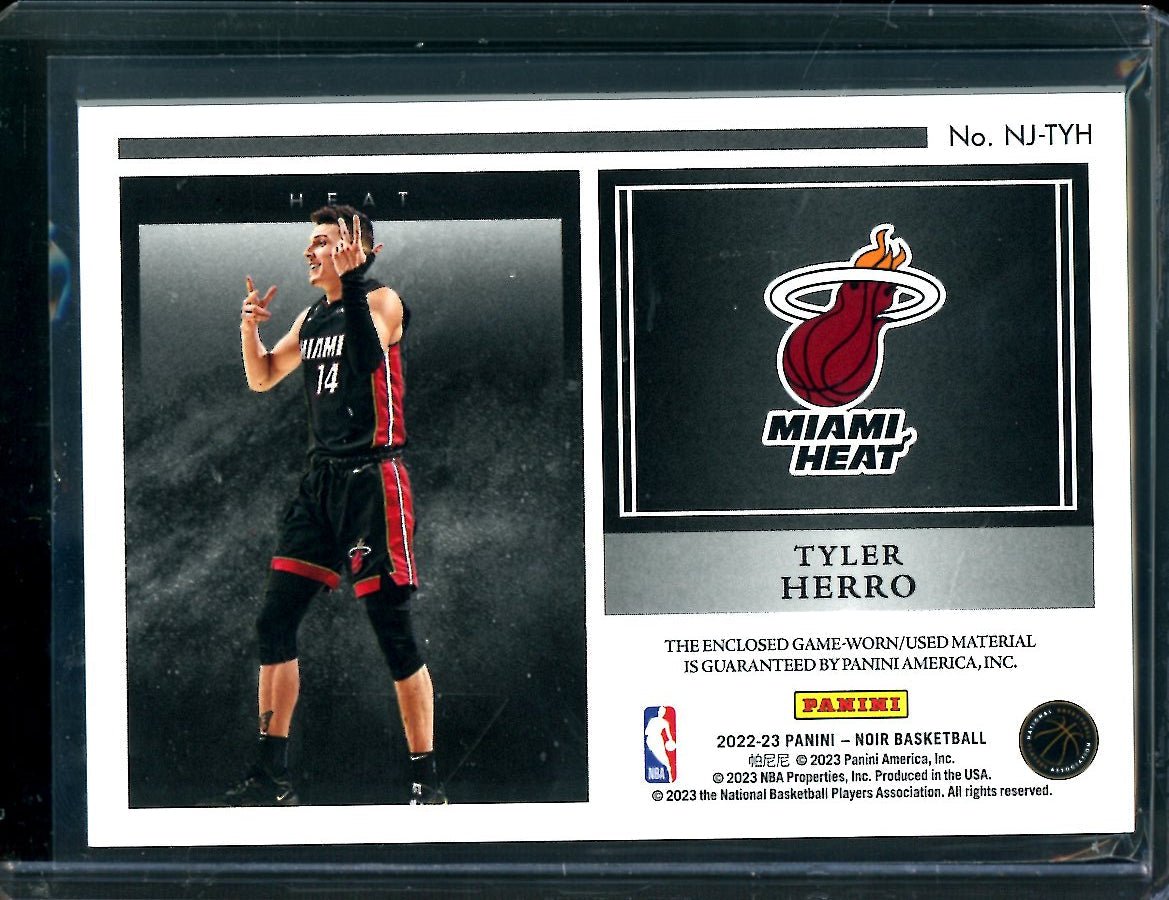 2022/23  Panini Noir Tyler Herro Newsreels /25 Heat