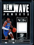 2022/23  Panini Noir Jalen Williams Rookie New Wave Jerseys patch /99 Thunder