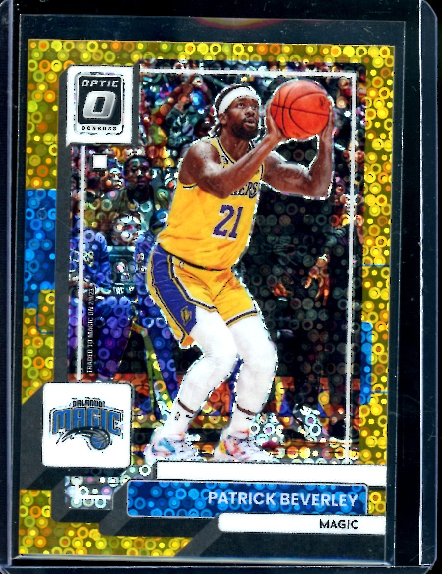 2022/23  Panini Optic Patrick Beverley Gold Disco /10 76'ers