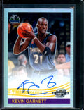 2021/22 Panini Contenders Optic Kevin Garnett Throwback Autograph Timberwolves