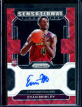 2021/22 Panini Prizm Evan Mobley Sensational Signatures autograph Red Choice Cavaliers