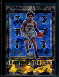 2021/22 Panini Contenders Optic Cade Cunningham Rookie Lottery Tickets /75 Pistons