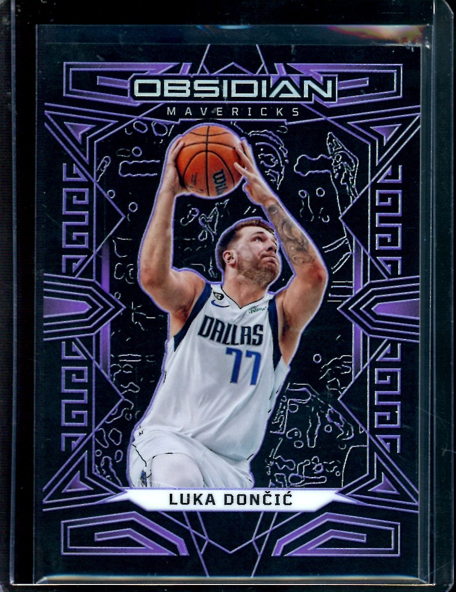 2022/23 Panini Obsidian Luka Doncic Purple /99 Mavericks
