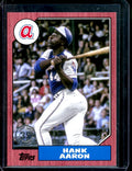 2022 Topps Hank Aaron 35th Anniversary Red /10 Braves