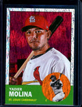 2022 Topps Platinum Anniversary Yadier Molina Shimmer /50 Cardinals