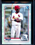 2020 Bowman Chrome Jordan Walker 1st Bowman Chrome Refractor Cardinals