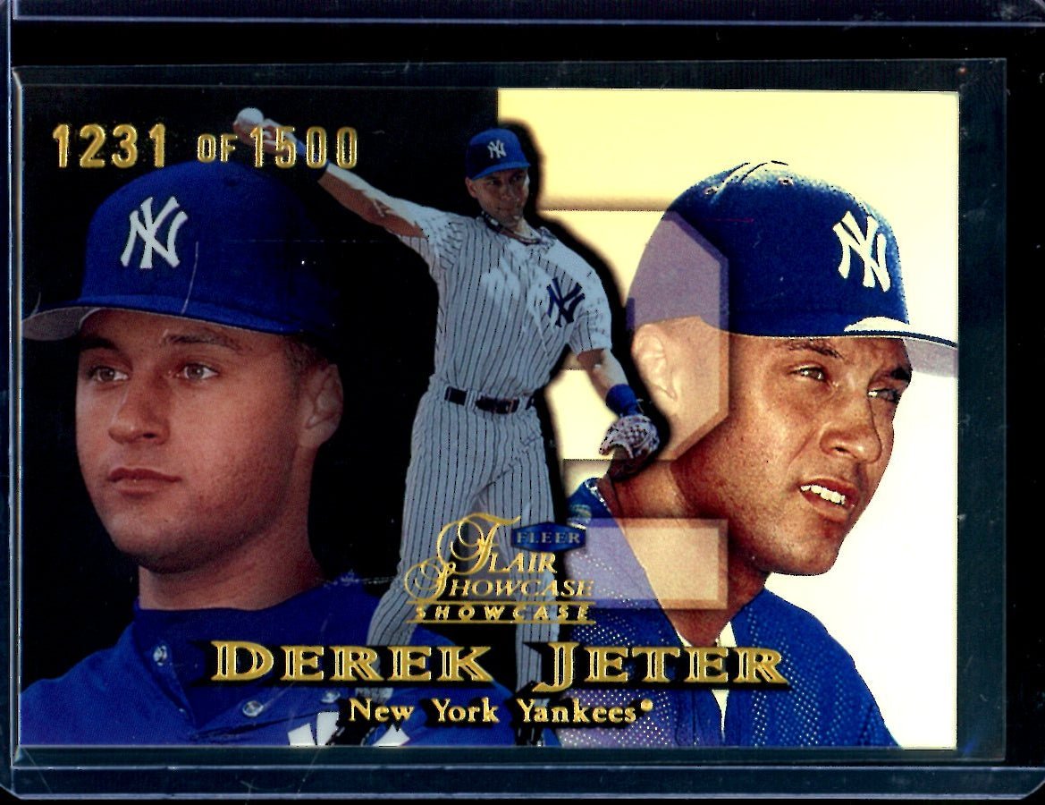 1999 Fleer Showcase Derek Jeter /1500 Yankees