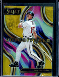 2023 Panini Select Chipper Jones Unstoppable Gold /10 Braves