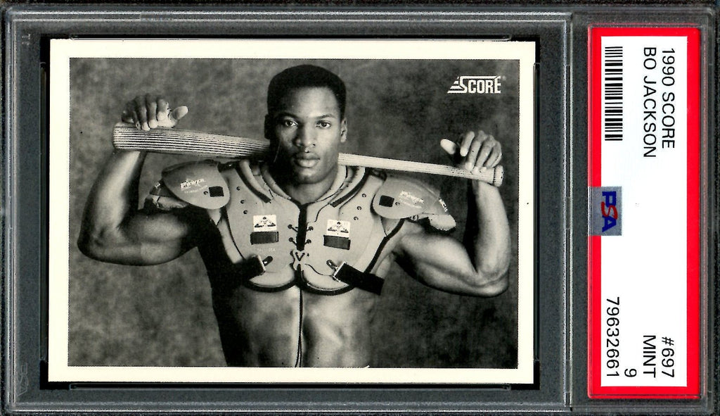 1990 Panini Score Bo Jackson PSA 9 Royals/Raiders