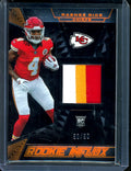 2023 Panini Black Rashee Rice Rookie Influx Patch /50 Chiefs